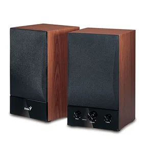 Genius głośniki SP-HF1250B, 2.0, 40W, brązowe, regulacja głośności, drewniane, 70Hz-20kHz
